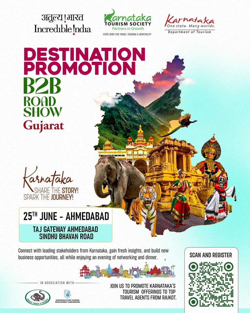 Destination Promotion B2B Roadshow Gujarat – Ahmedabad