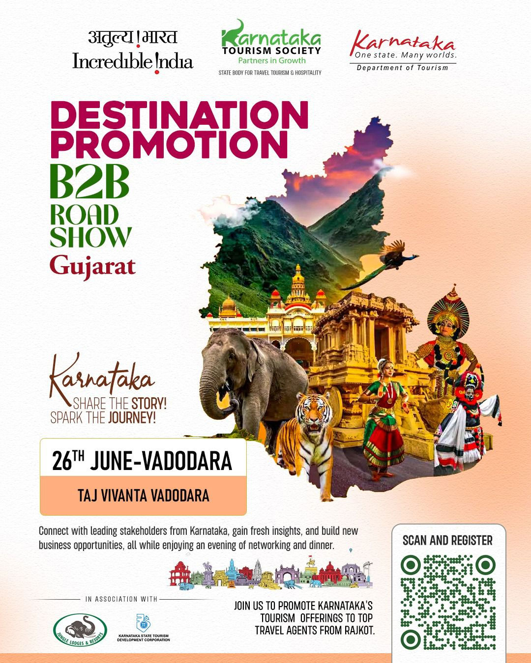 Destination Promotion B2B Roadshow Gujarat – Vadodara