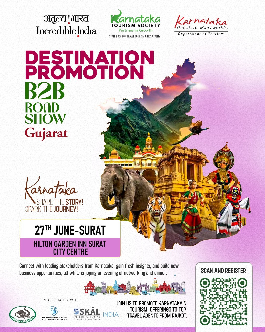 Destination Promotion B2B Roadshow Gujarat – Surat